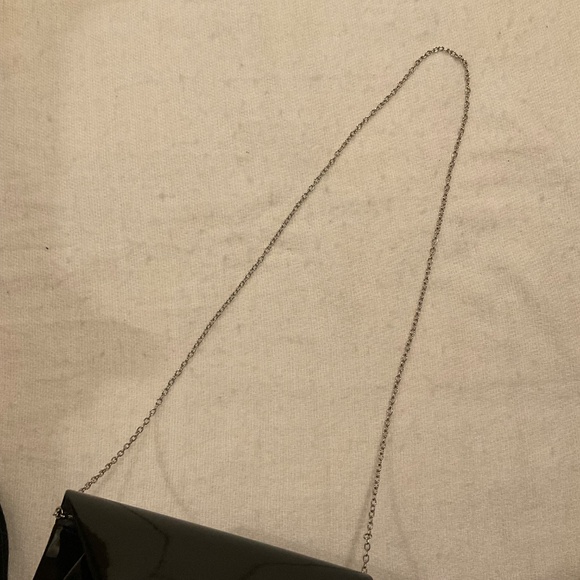 Lulu Townsend Patent Clutch Removable Chain Strap - Picture 7 of 14